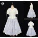 Miss Point Goose's Flower Basket Petal Hem Skirt(Reservation/3 Colours/Full Payment Without Shipping)